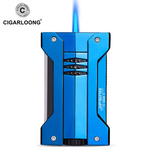 New Design Colorful Single Flame Cigar Lighter