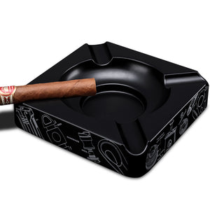 CIGARLOONG cigar ashtray large capacity slot ashtray