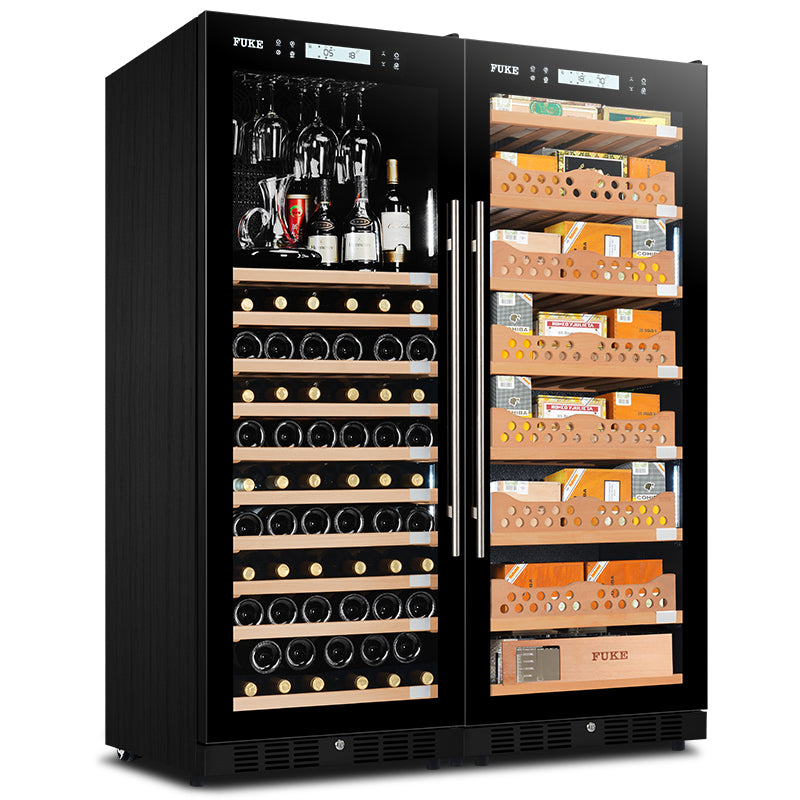 Cigar cabinet led light humidor Wine cabinet